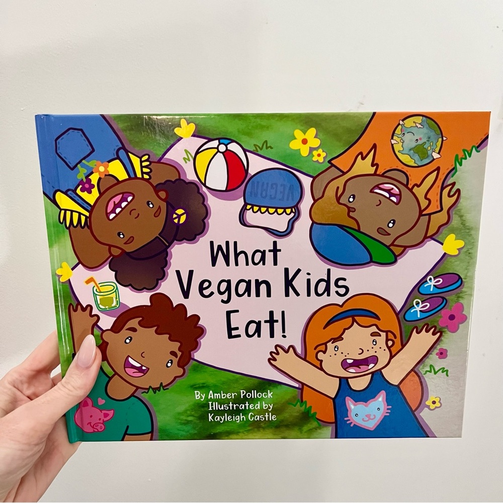 5 vegan illustrated children’s books gift for veg kids